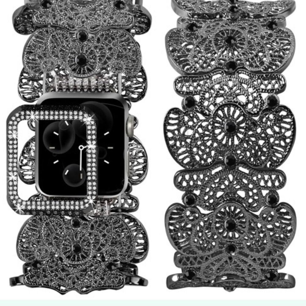 Women's Black and Silver Watch